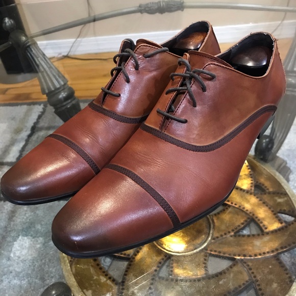Dune London Other - Dune London Brown Leather Dress Shoes Size 11